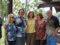 Reunion_039 (Dennis & Kathleen Buchmiller, Peggy Bartholomew de Reus, John & Gayle Decker Niehaus) 