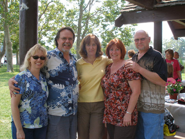 Reunion_040 (Dennis & Kathleen Buchmiller, Peggy Bartholomew de Reus, John & Gayle Decker Niehaus)